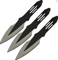 Rite Edge 3pc Thrower Set 3.25 in Throwing Knife,(INV-193)